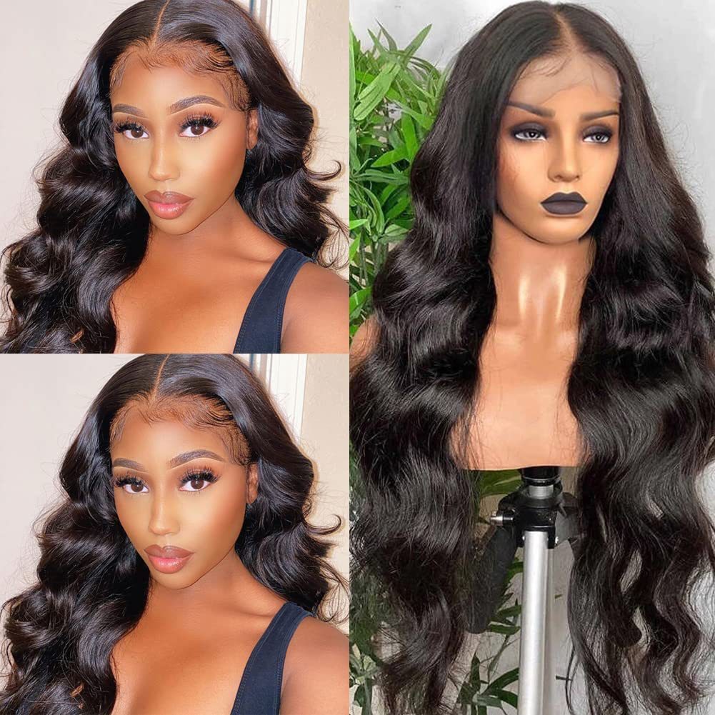 Premium Black Wig with Oblique Bangs for Women - Heat Resistant Synthetic Hair | M2K Trends