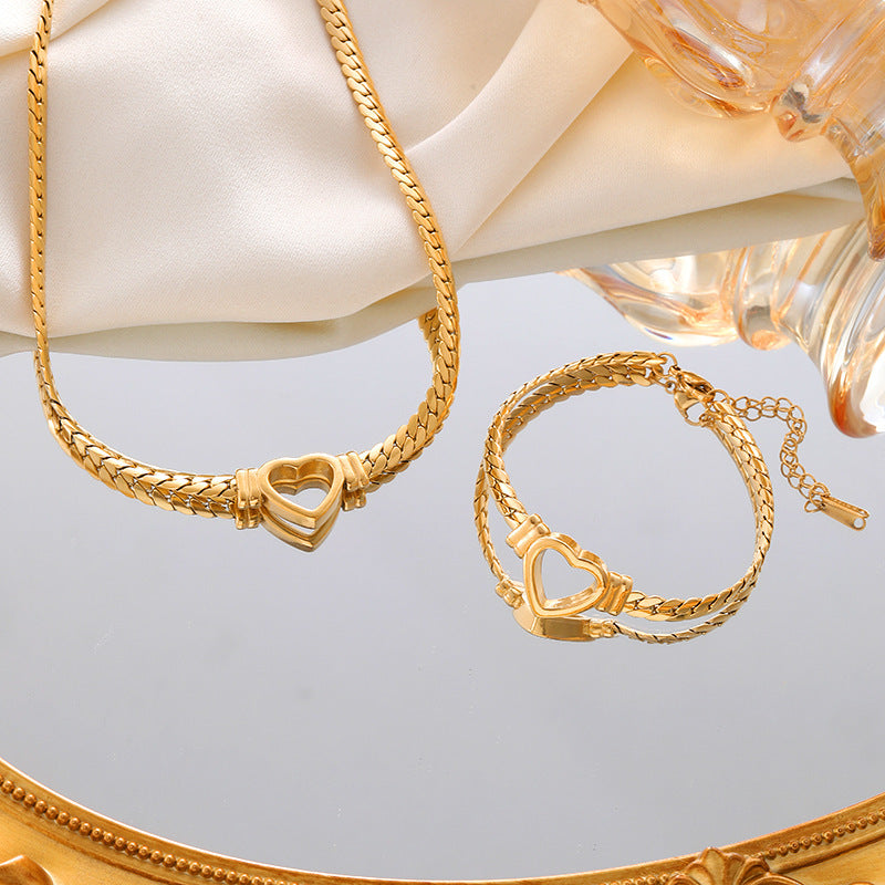 Non-Fading Clavicle Chain Jewelry | Trendy & Chic