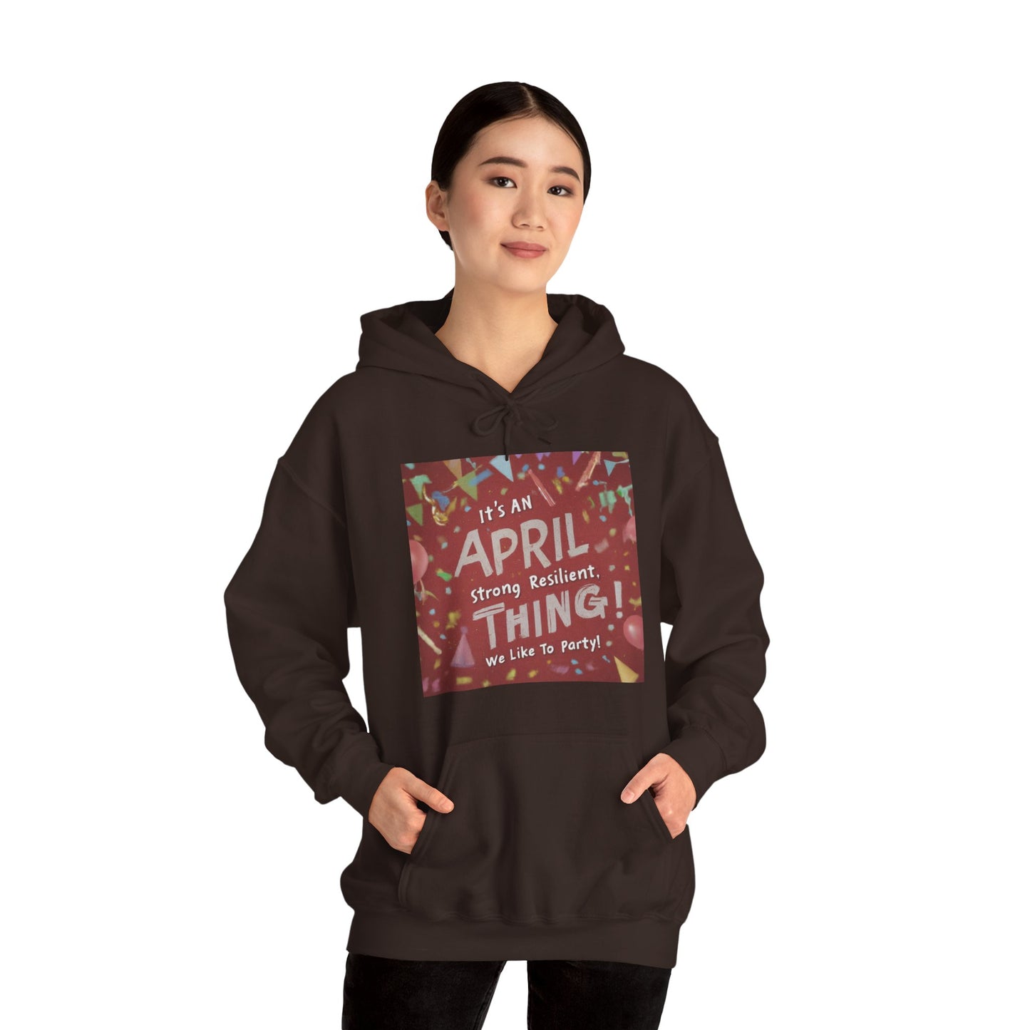 It's on April thing Unisex Heavy Blend™ Hooded Sweatshirt