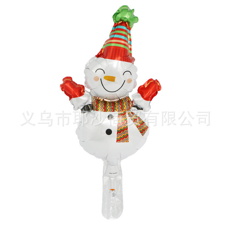 Christmas decoration aluminum film balloon