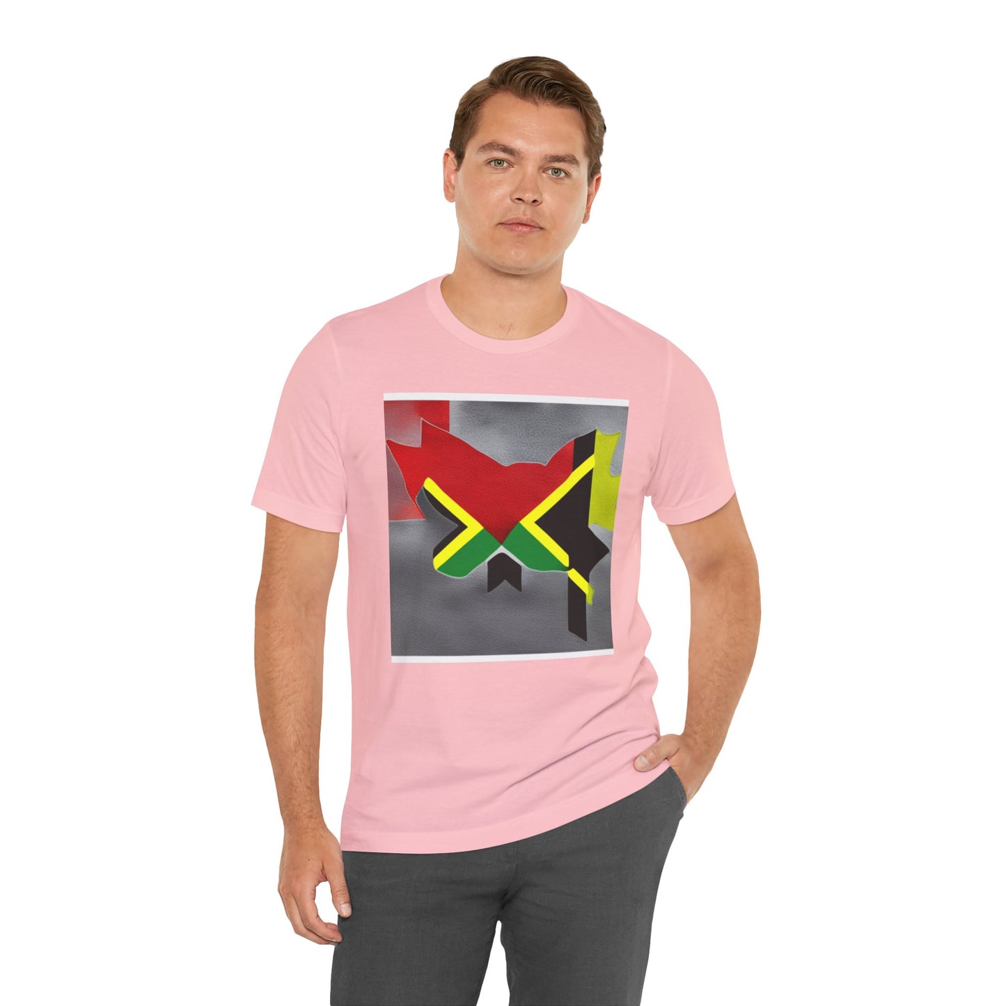 Unisex Jersey Short Sleeve Tee for Jamaicans-Canadians