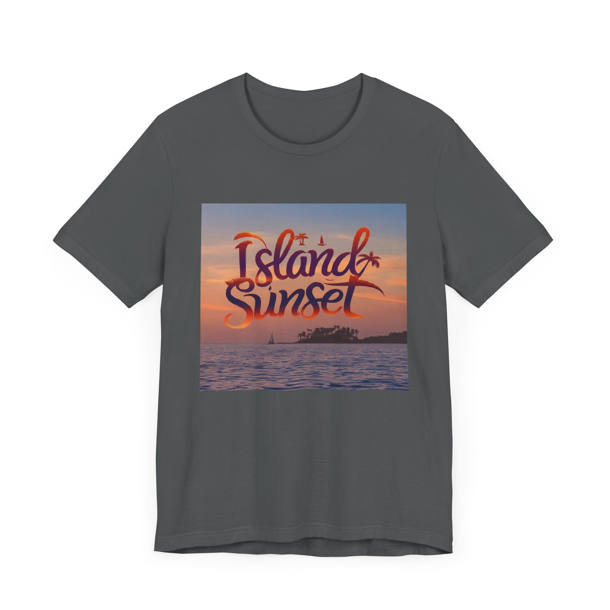 Islands sunset Unisex Jersey Short Sleeve Tee