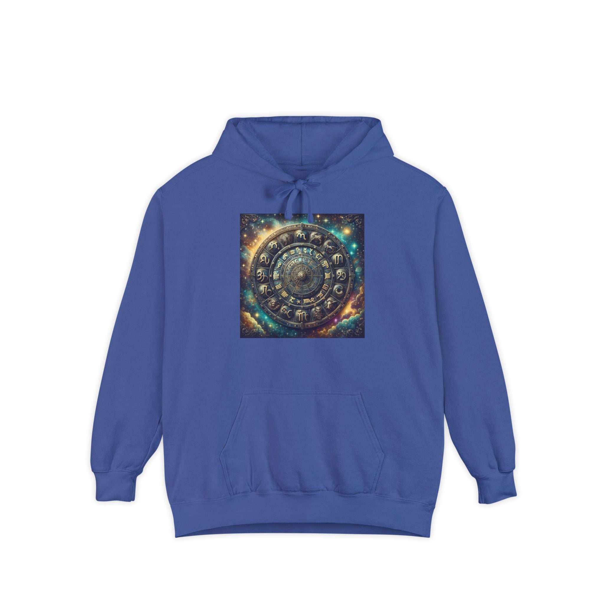 Zodiac Wheel Hoodie - Astrology Enthusiasts