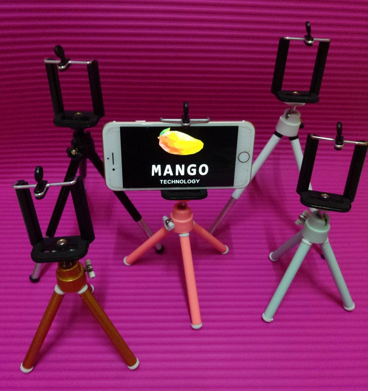 Compatible with Apple, Colorful digital camera Tripod stand Mini mobile phone stand Desktop photography Live selfie network red stand