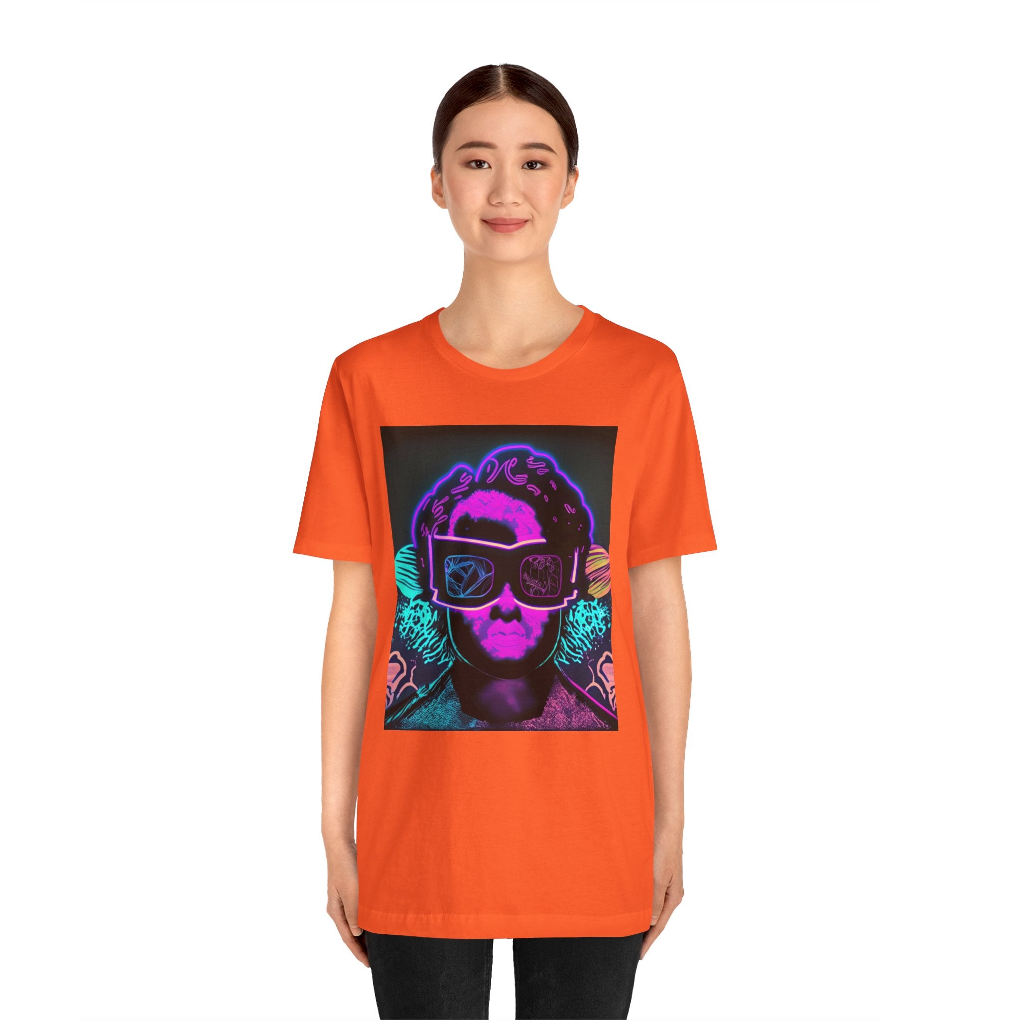 Glow-in-the-Dark Unisex Jersey Short Sleeve Tee