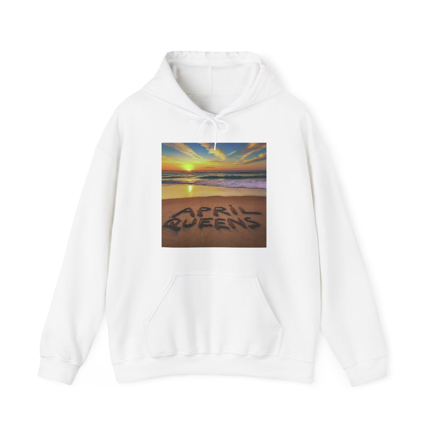 April queen Unisex Heavy Blend™ Hooded Sweatshirt