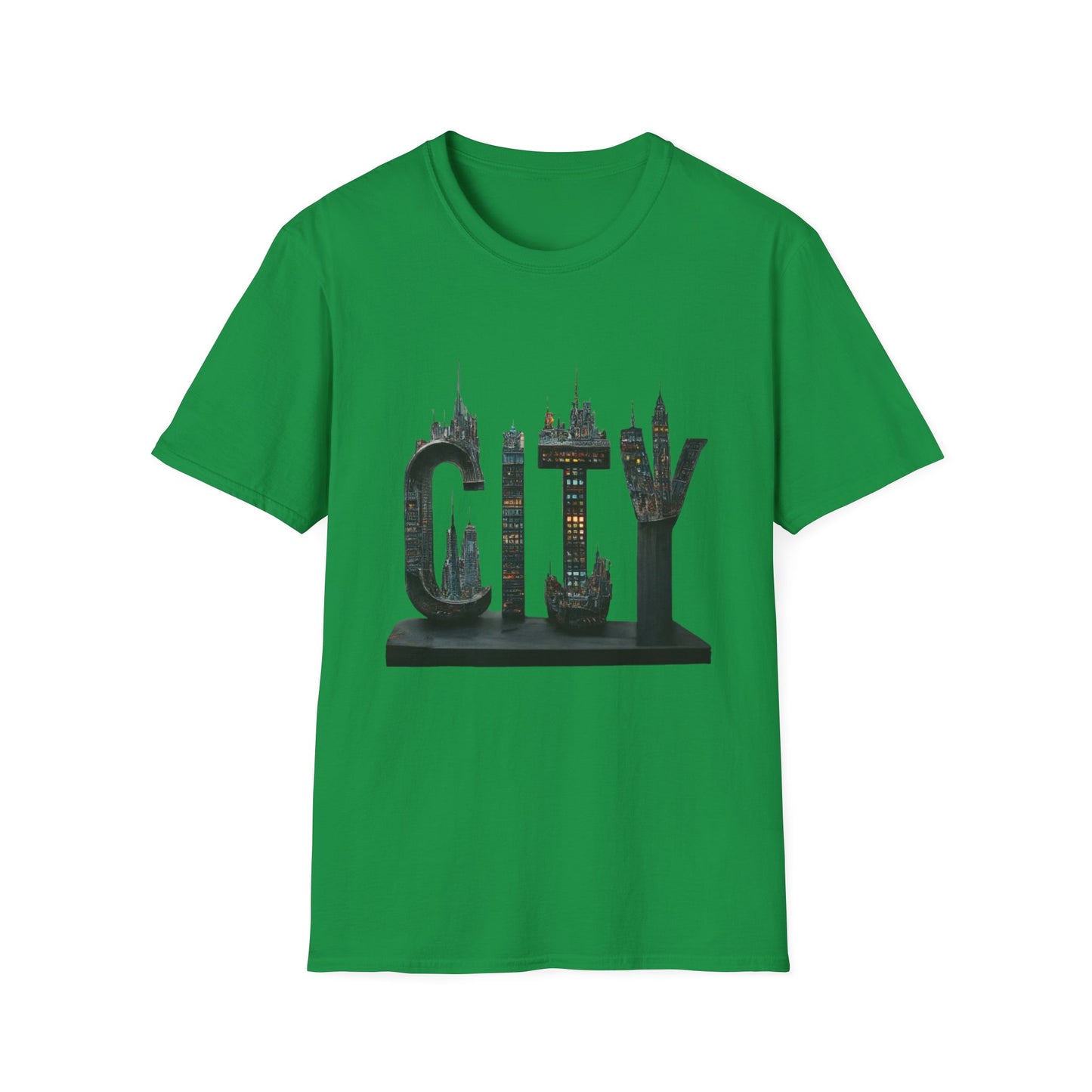 Unisex Softstyle  city tee shirt