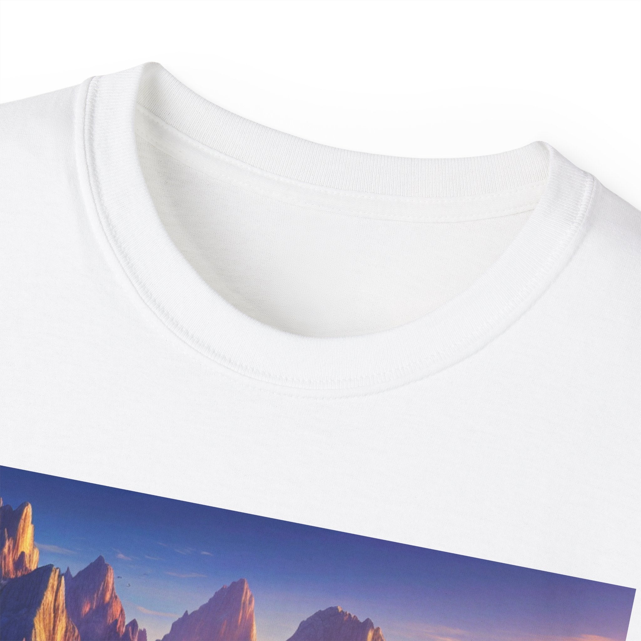 Scenic Landscape Unisex Tee, Nature Lover Shirt, Gift for Outdoor Enthusiasts, Casual Wear, Birthday Gift