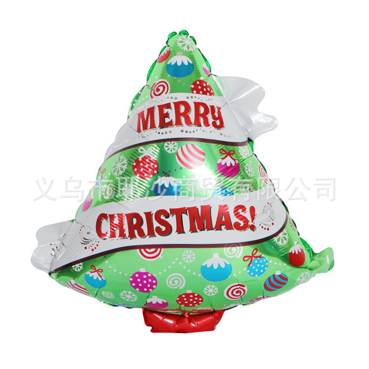 Christmas decoration aluminum film balloon