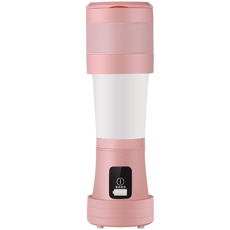 450ML Foldable Portable Juicer – USB Rechargeable & Telescopic Blender