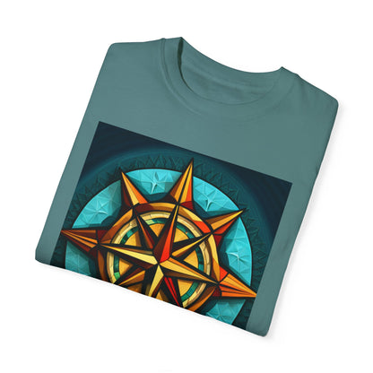 Calypso Compass Unisex Garment-Dyed T-shirt