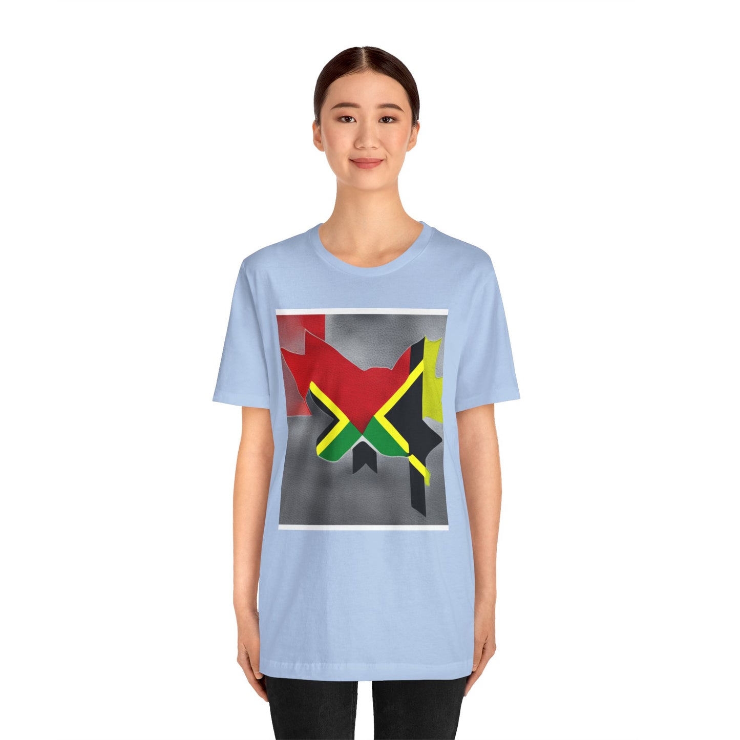 Unisex Jersey Short Sleeve Tee for Jamaicans-Canadians