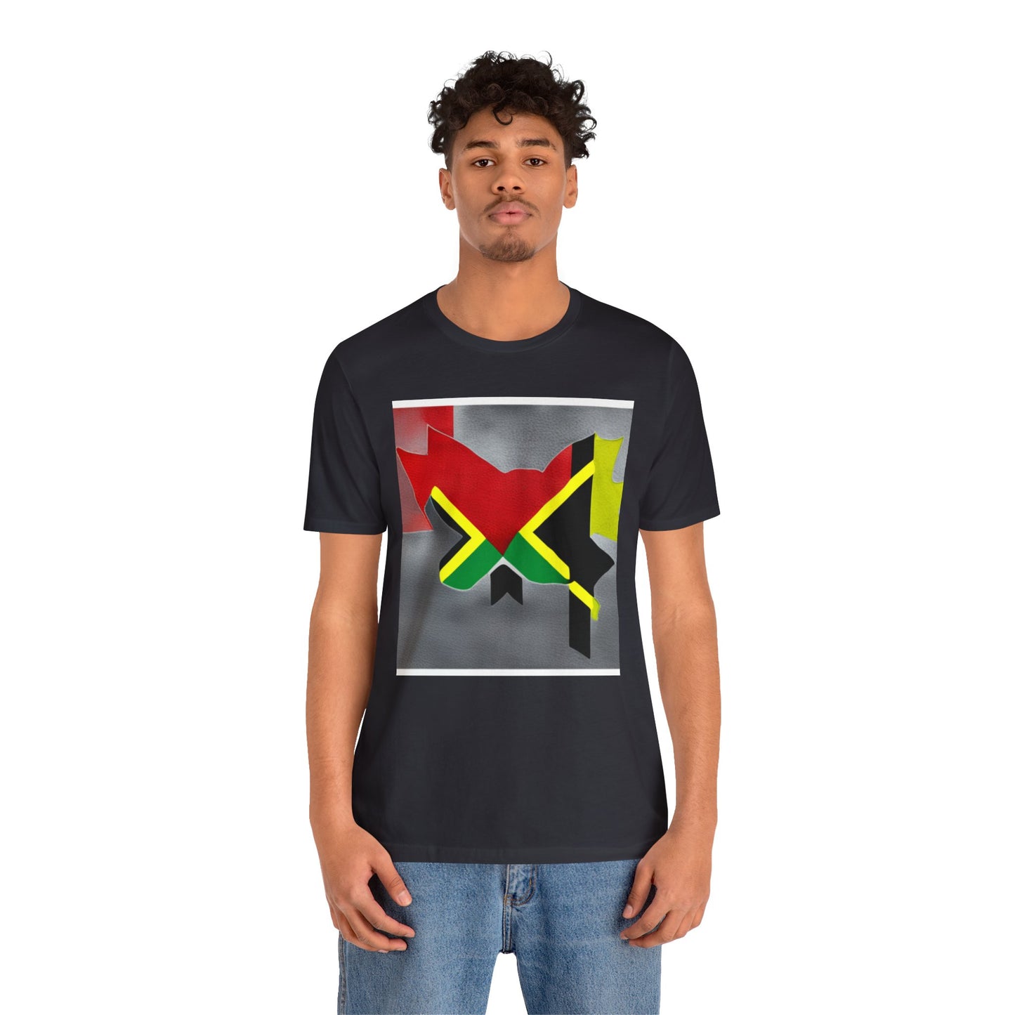 Unisex Jersey Short Sleeve Tee for Jamaicans-Canadians