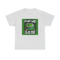 T-Shirt | Funny 'I'm not lazy, I'm on energy-saving mode' unisex Tee
