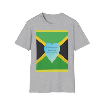 Bredrin nuh Wear di Same Ting Unisex Softstyle T-Shirt