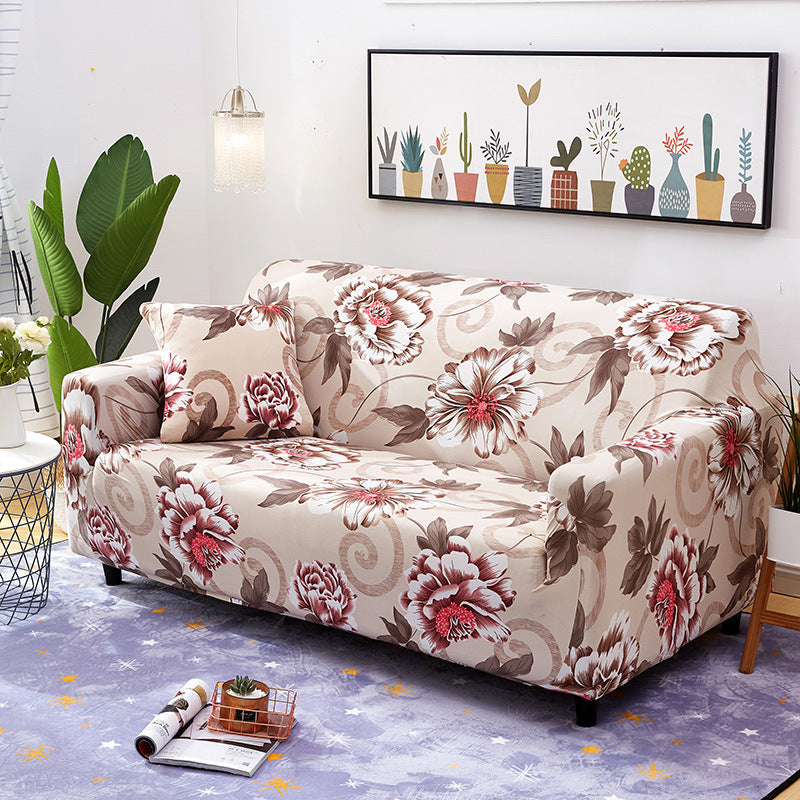 Elastic non-slip full cover sofa cover