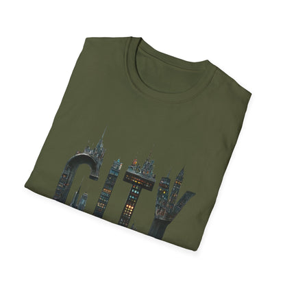 Unisex Softstyle  city tee shirt