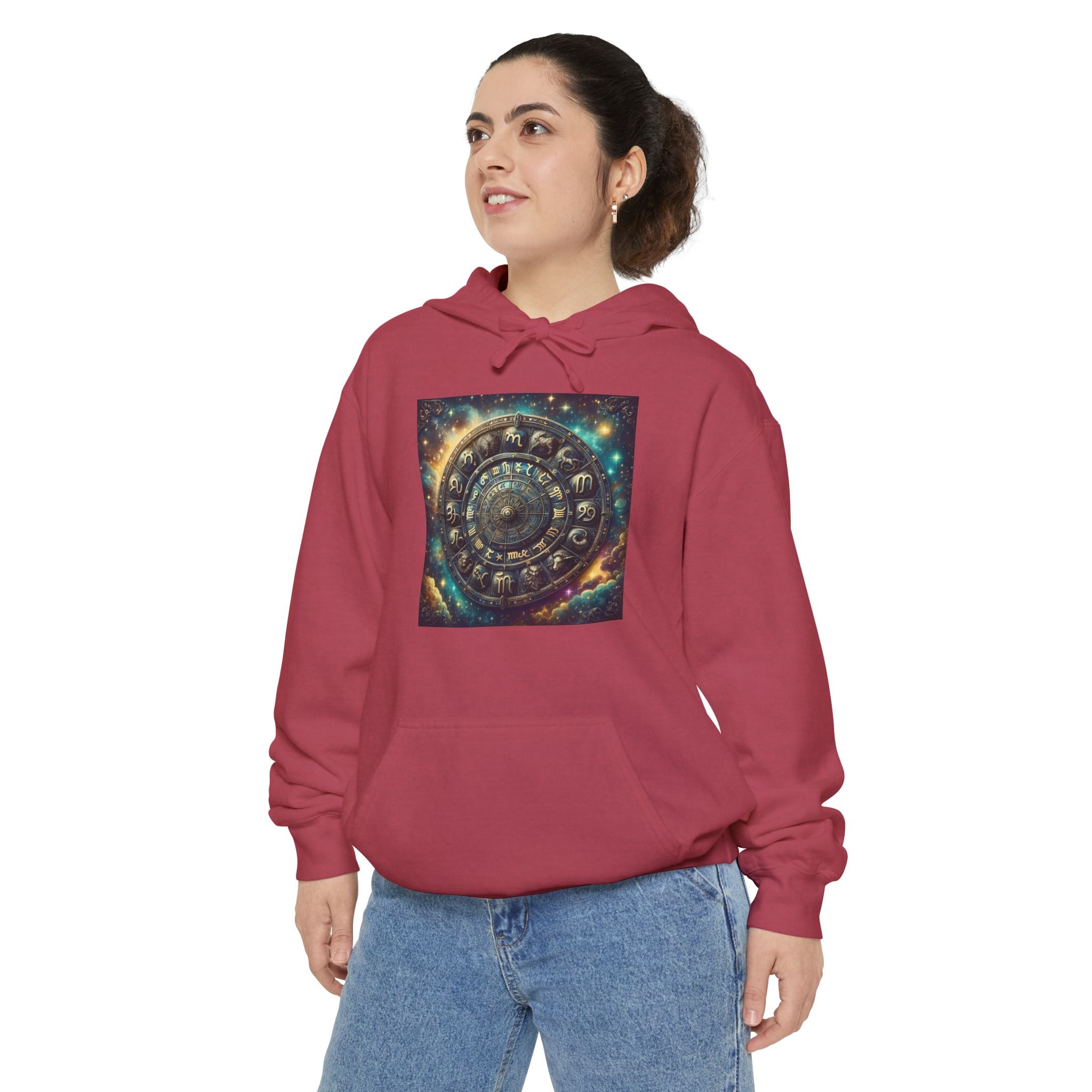 Zodiac Wheel Hoodie - Astrology Enthusiasts