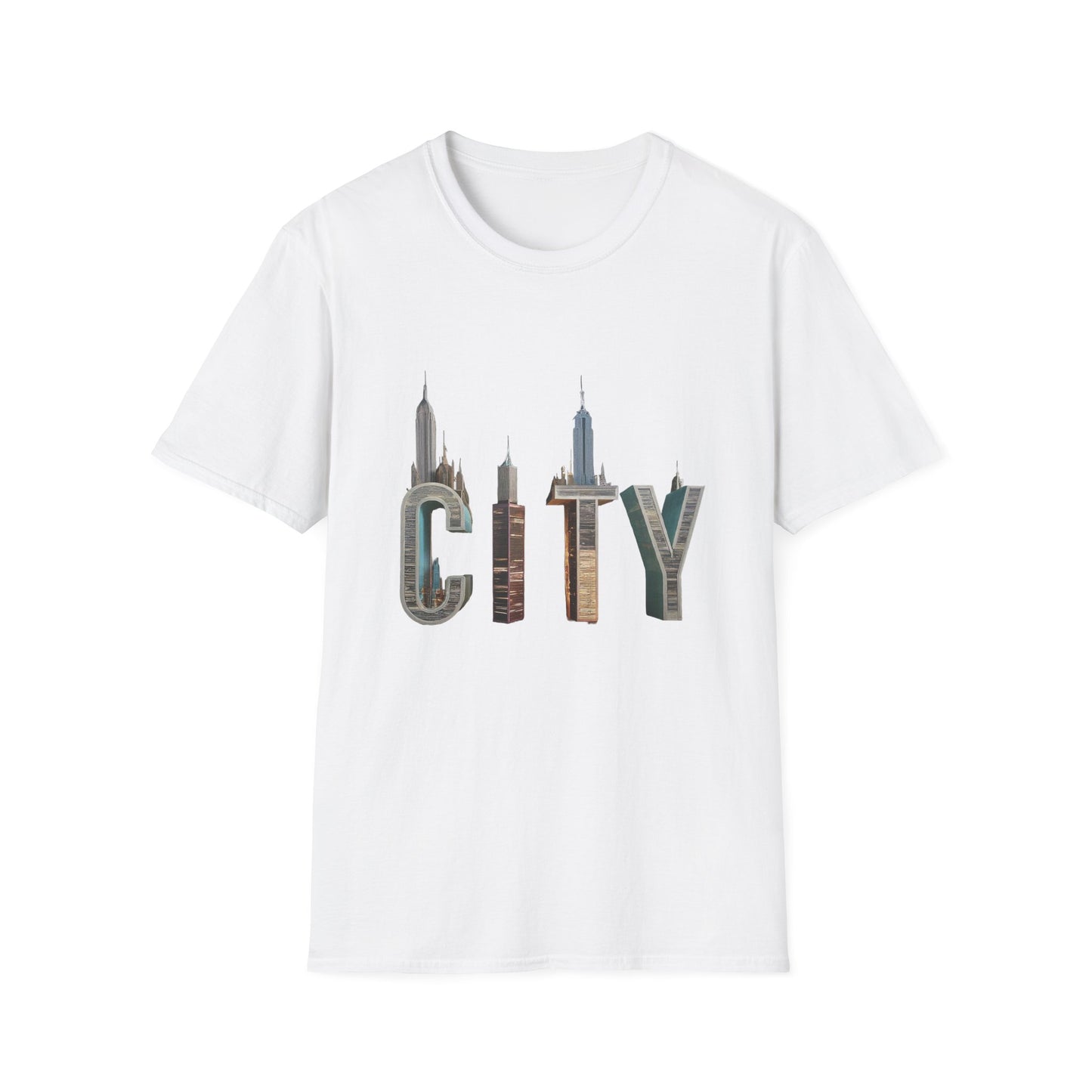 Unisex Softstyle  city t shirt