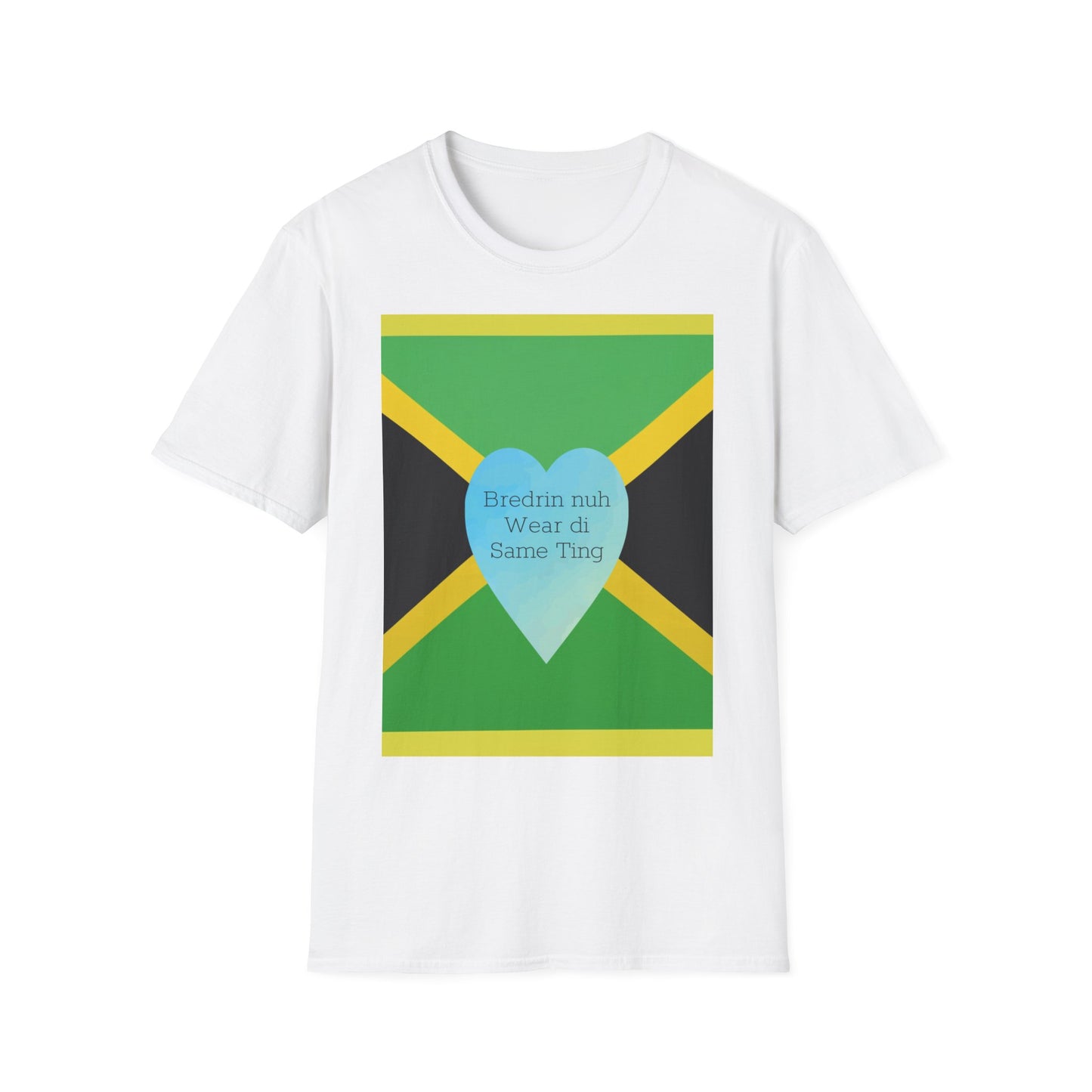 Bredrin nuh Wear di Same Ting Unisex Softstyle T-Shirt