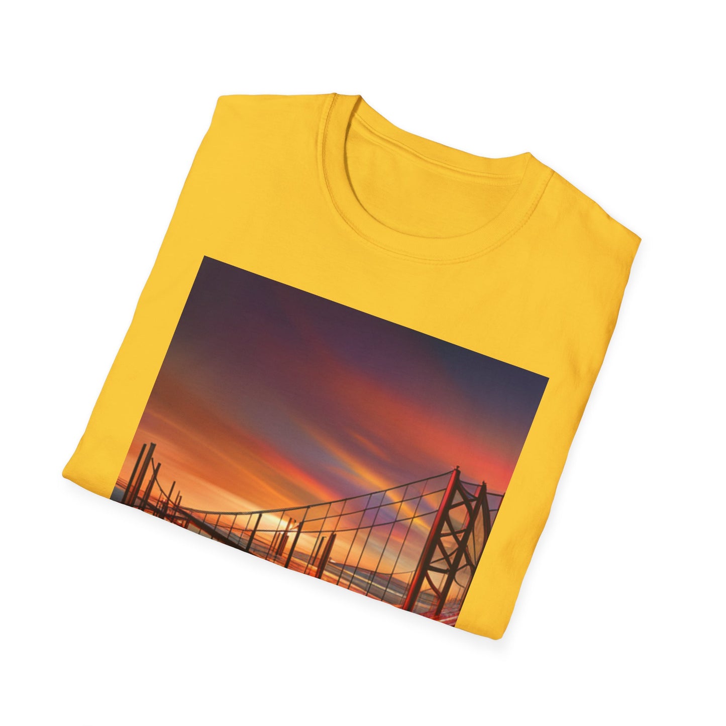 A Bridge of Creativity Unisex Softstyle T-Shirt