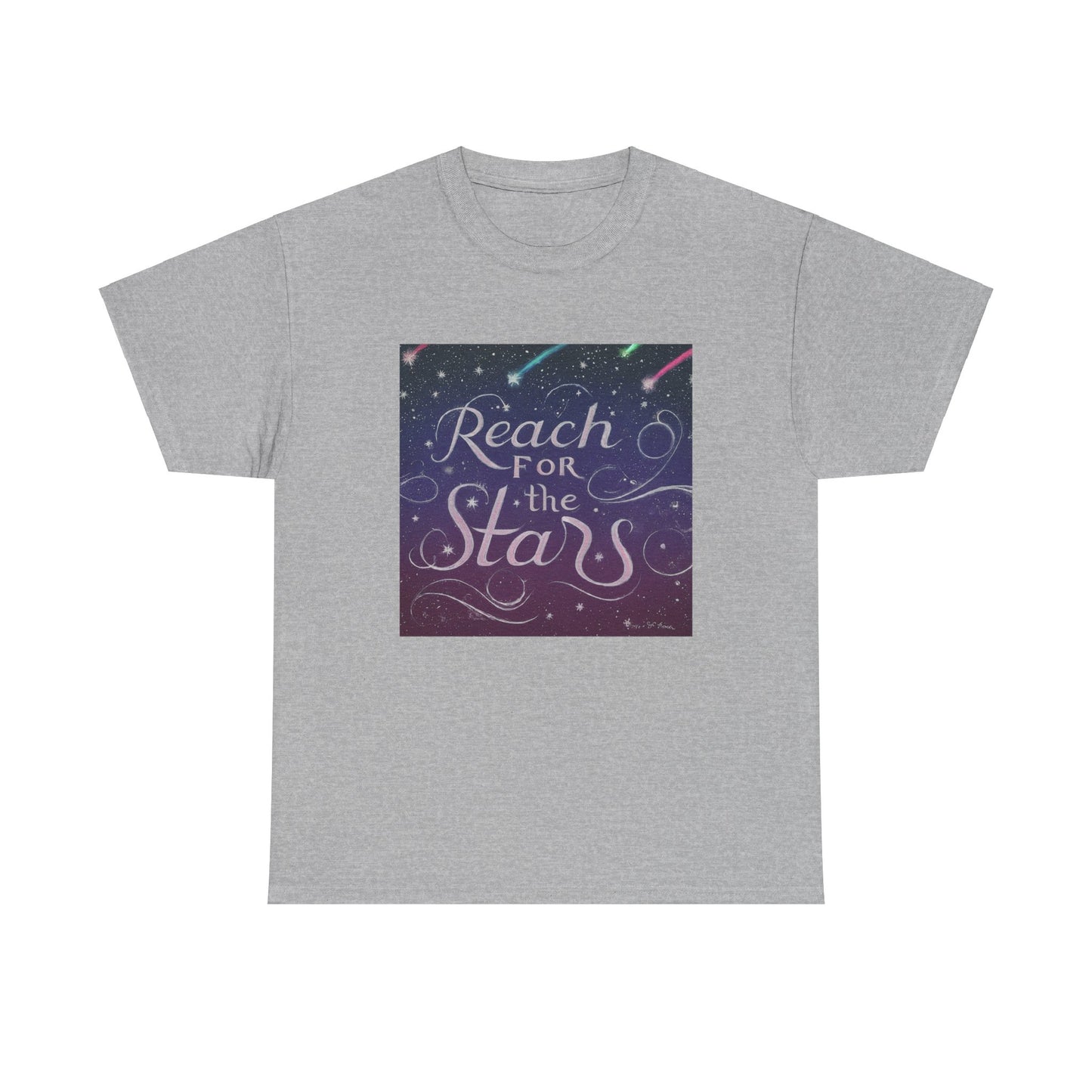 Unisex Heavy Cotton  reach for the star Tee