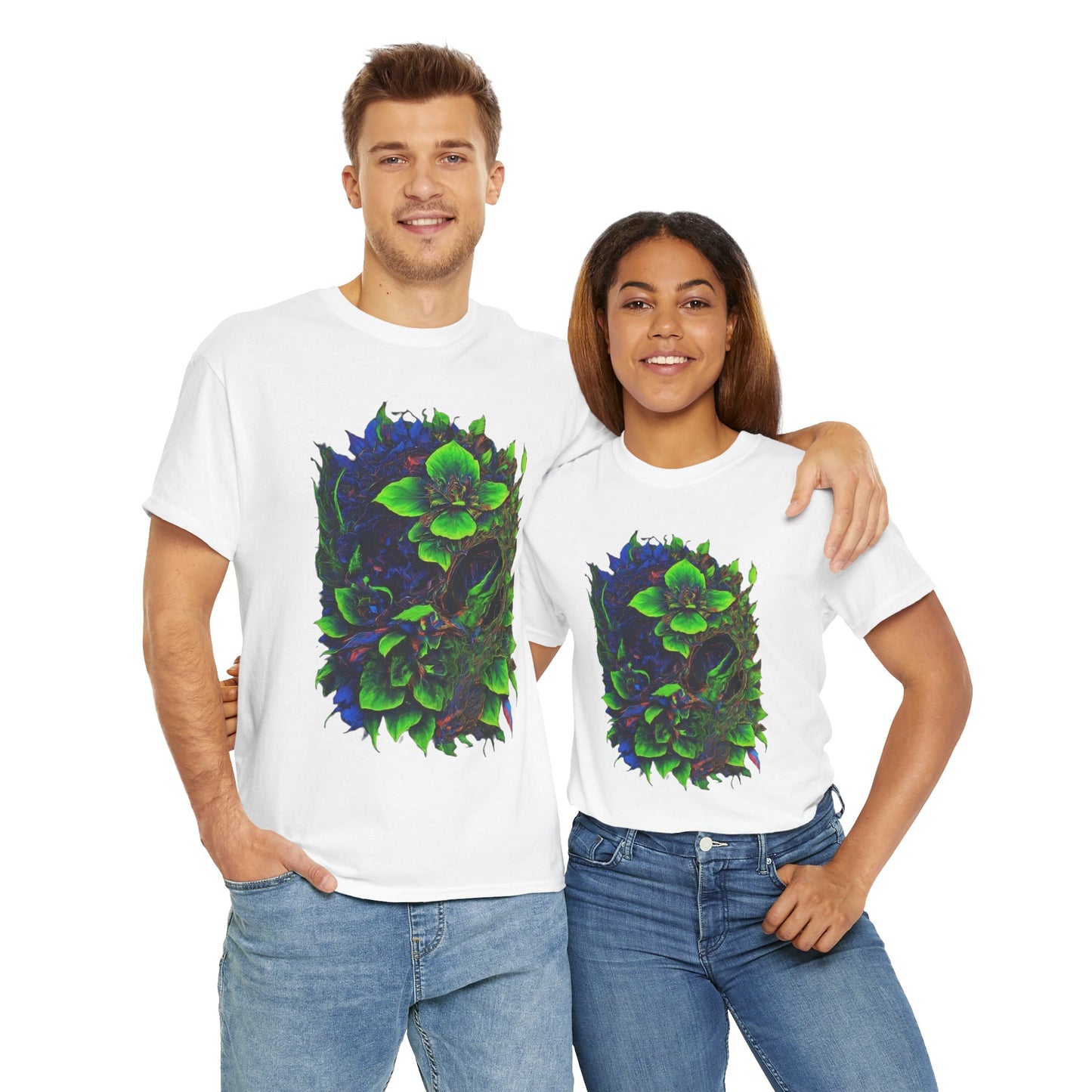 bouquet of flowers Unisex Heavy Cotton Tee