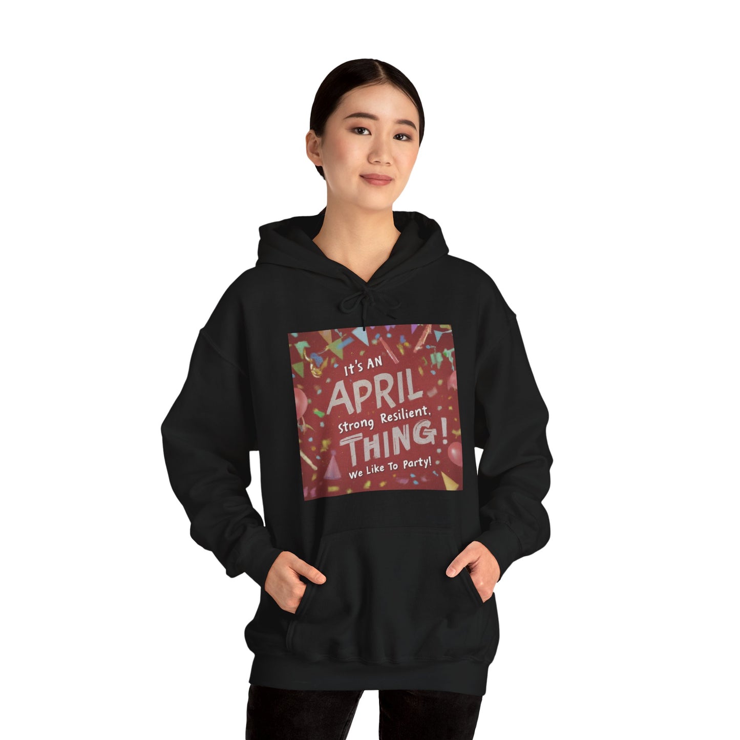 It's on April thing Unisex Heavy Blend™ Hooded Sweatshirt