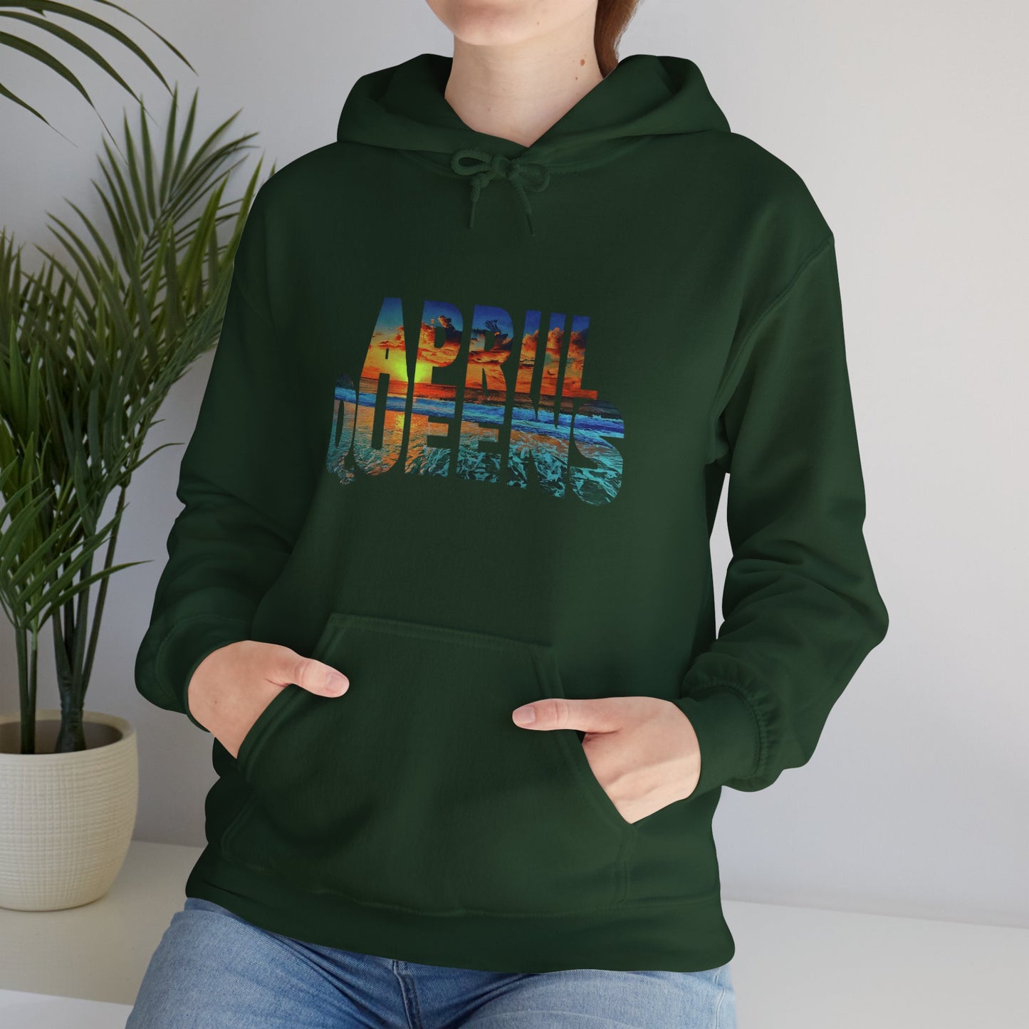 April queens Heavy Blend™ Hooded Sweatshirt