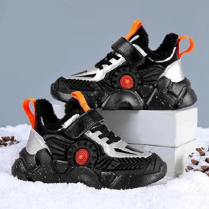 Children's Men's Winter Plush Boys' Sports Shoes Warm Shoes