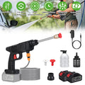 M2K Luxe 21V Cordless Pressure Washer | 400 PSI Complete Kit | 2 Batteries + Foam Cannon