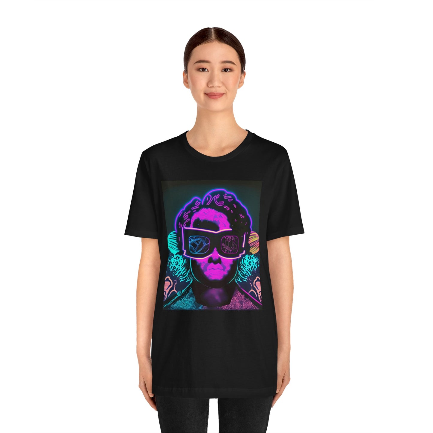 Glow-in-the-Dark Unisex Jersey Short Sleeve Tee