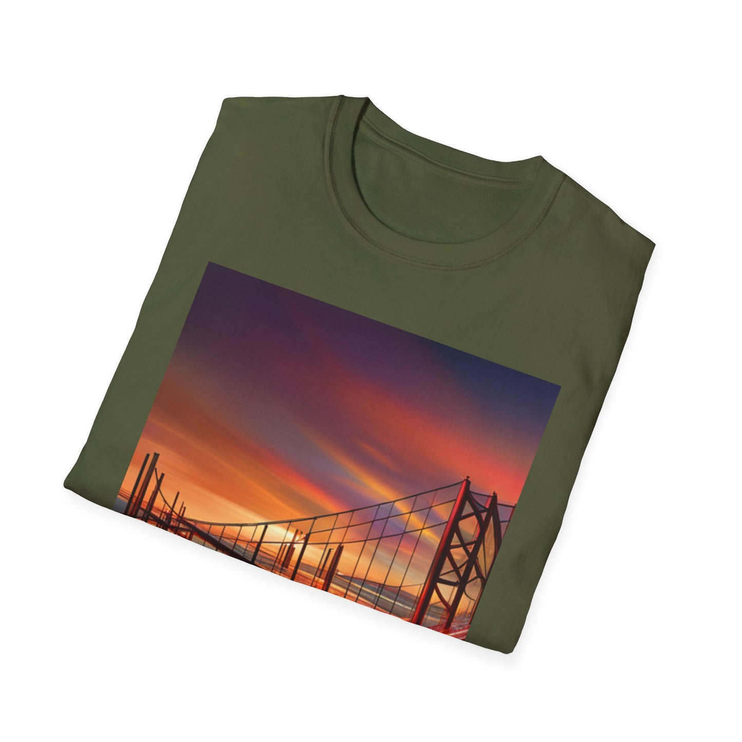 A Bridge of Creativity Unisex Softstyle T-Shirt