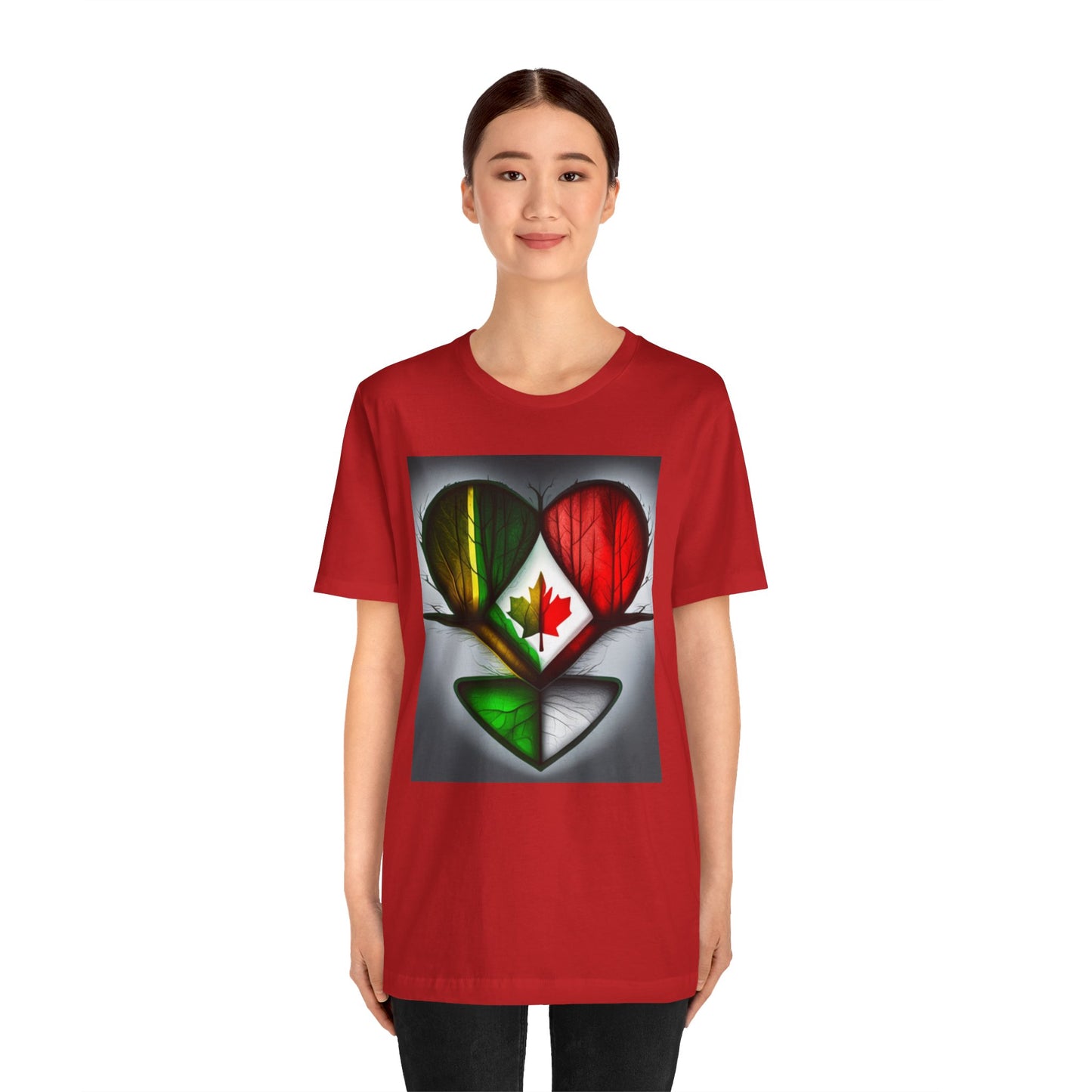 Eh to the World, Ya Mon! T-Shirt | Jamaican-Canadian Pride