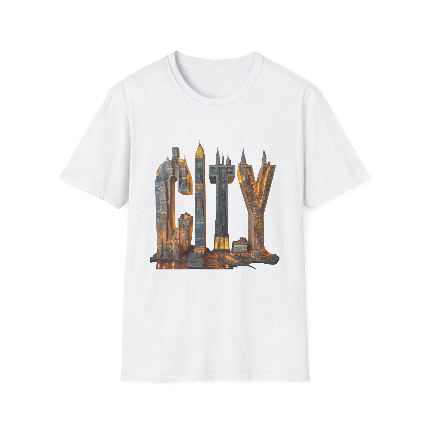 Unisex city t shirt  Softstyle tee