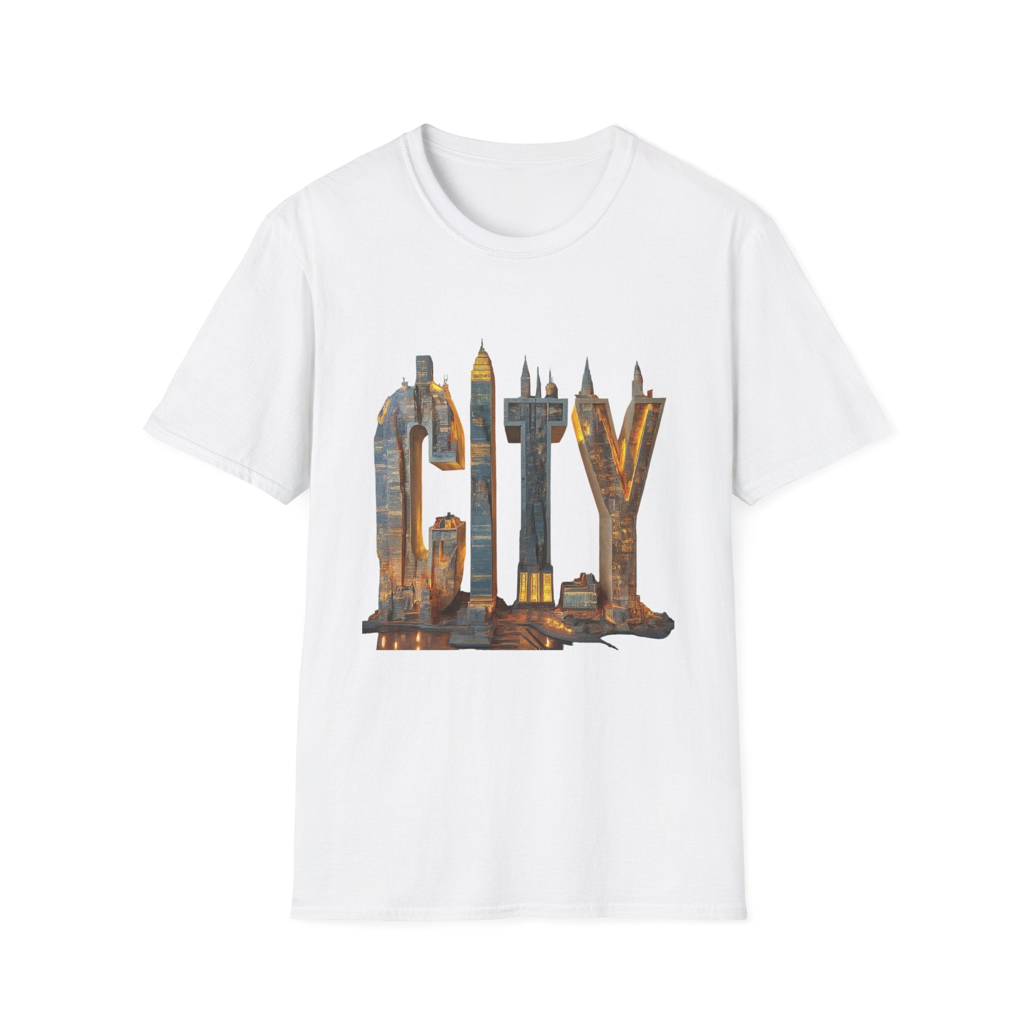 Unisex city t shirt  Softstyle tee