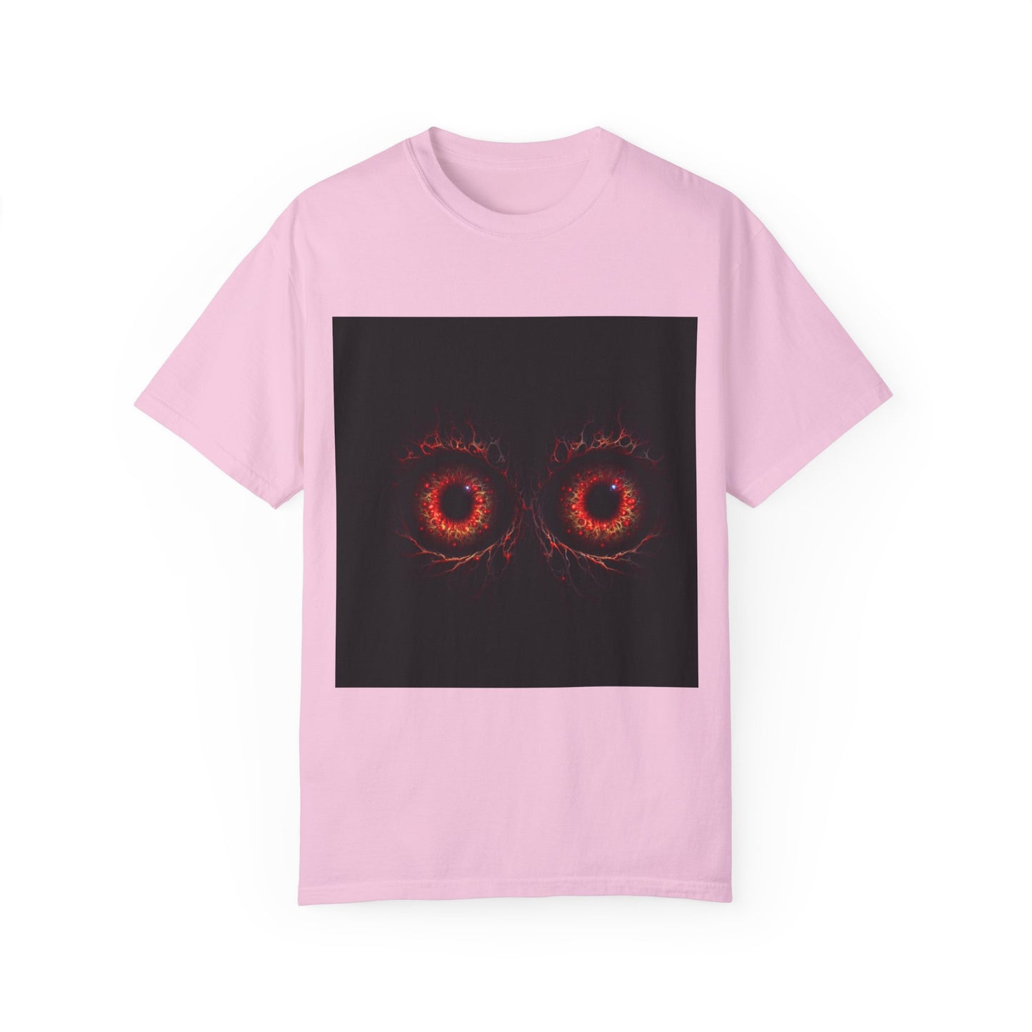 Halloween Unisex T-shirt with Scary Eyes Design