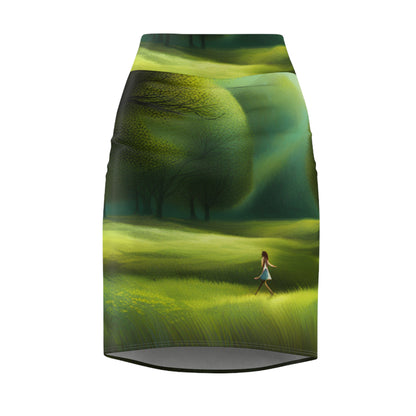 Women's Pencil Skirt (AOP)