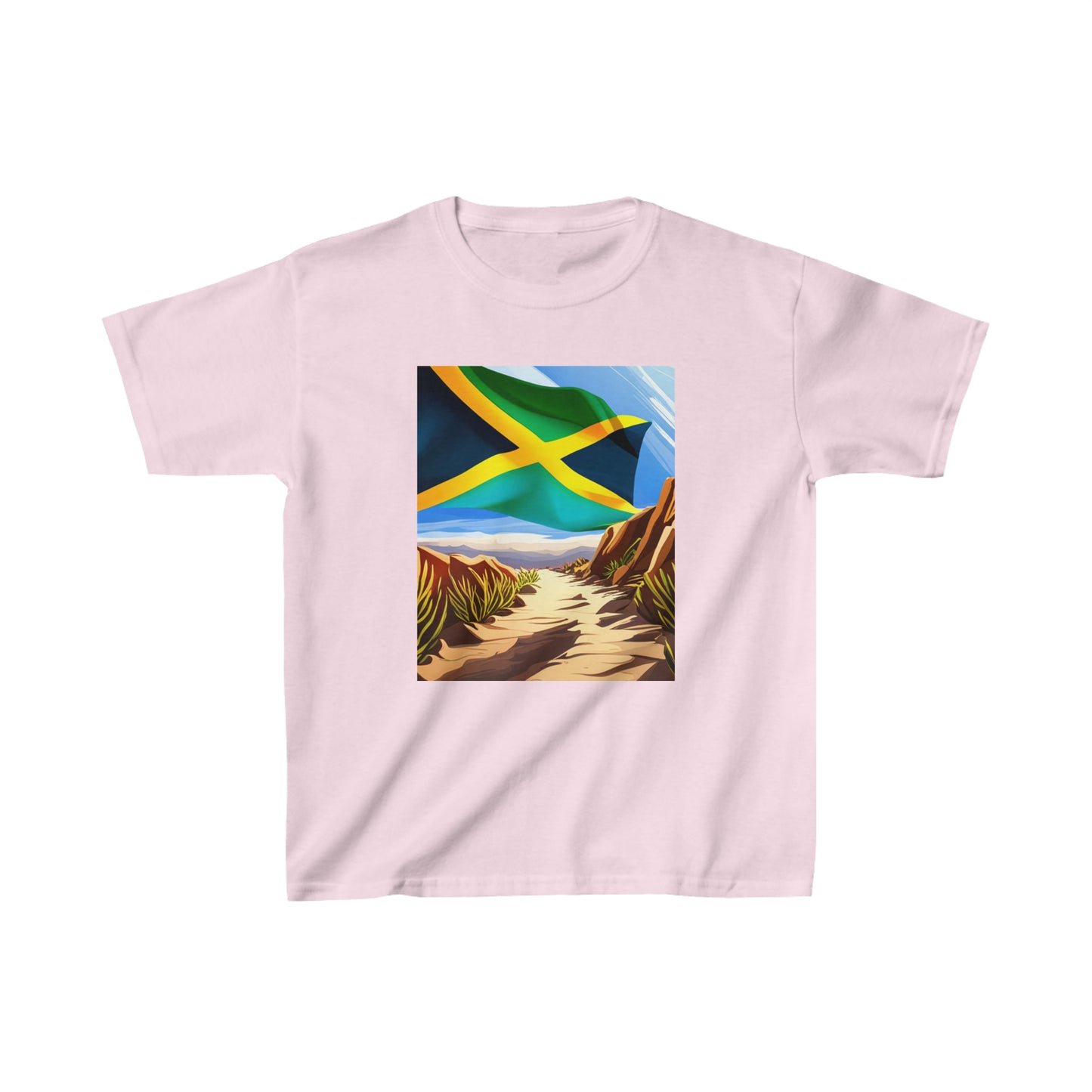 Kids Heavy Cotton™ Jamaican  Tee