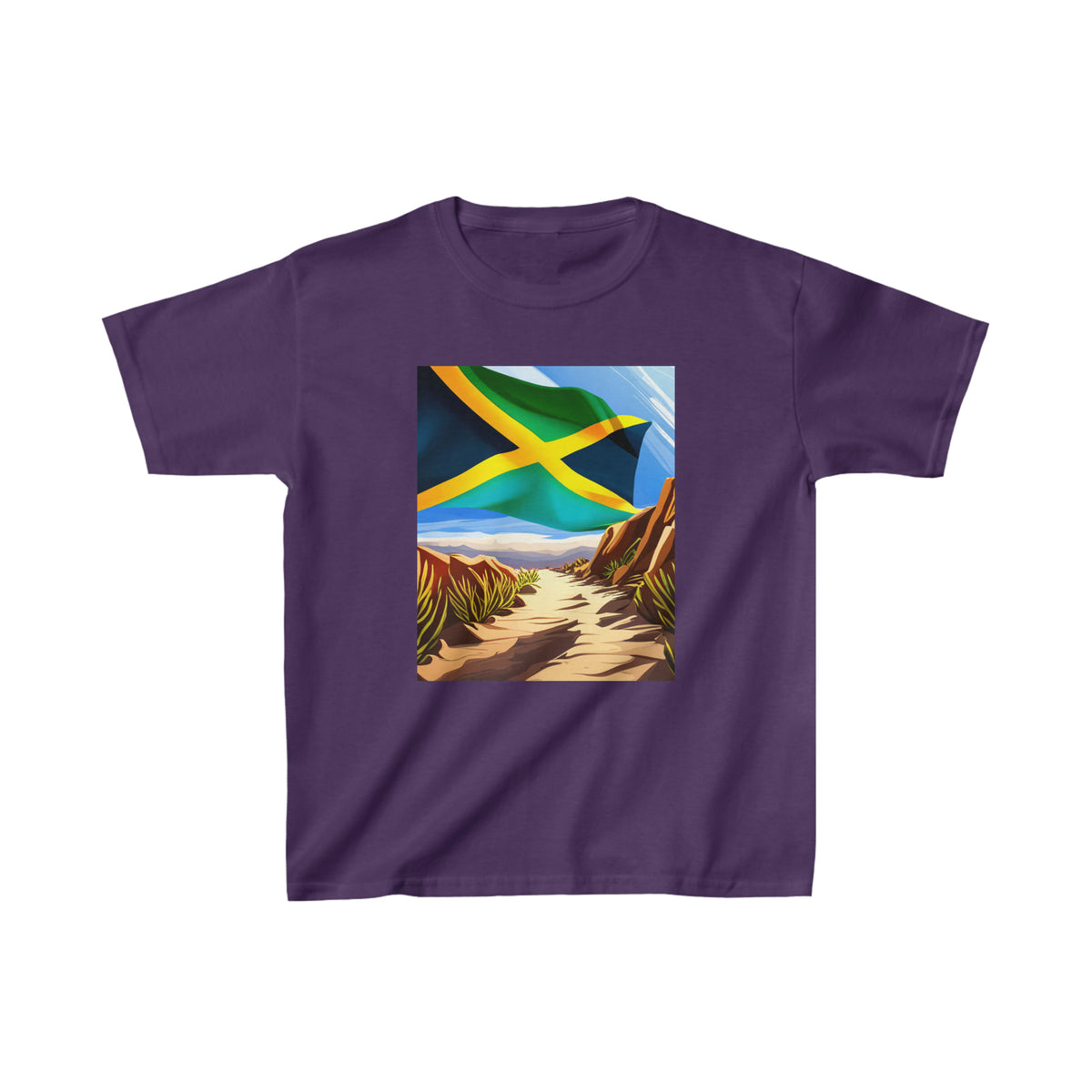 Camiseta jamaicana Heavy Cotton™ para niños