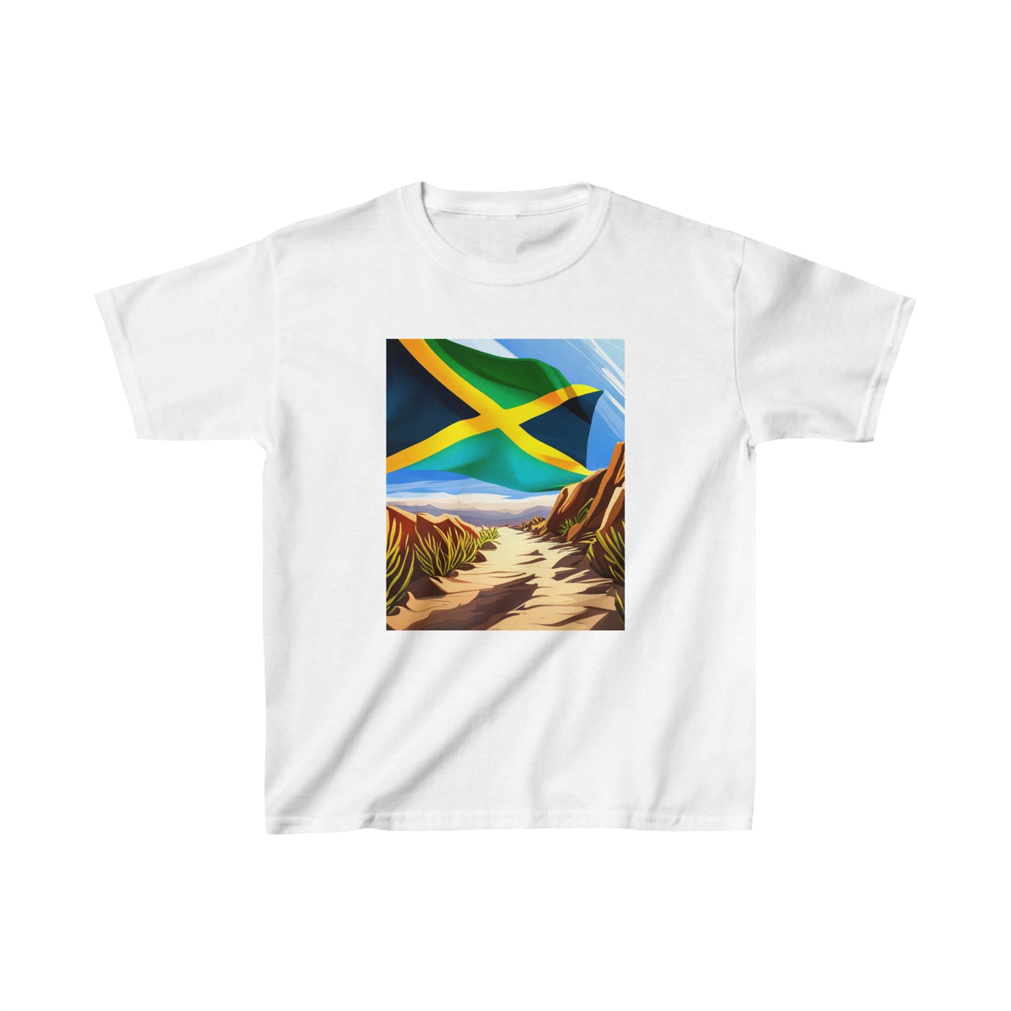 Kids Heavy Cotton™ Jamaican  Tee