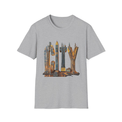 Unisex city t shirt  Softstyle tee