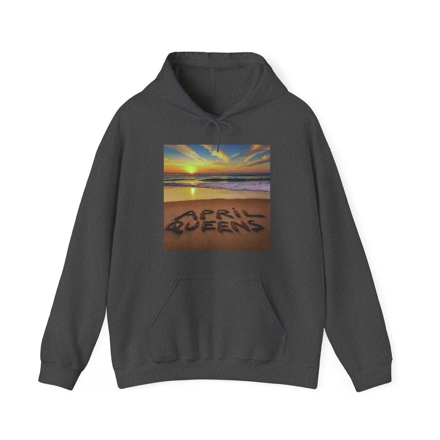 April queen Unisex Heavy Blend™ Hooded Sweatshirt