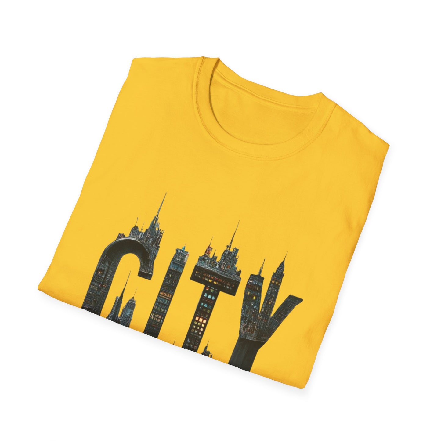 Unisex Softstyle  city tee shirt