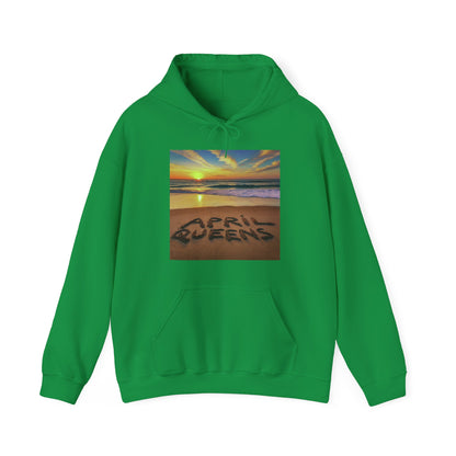 April queen Unisex Heavy Blend™ Hooded Sweatshirt