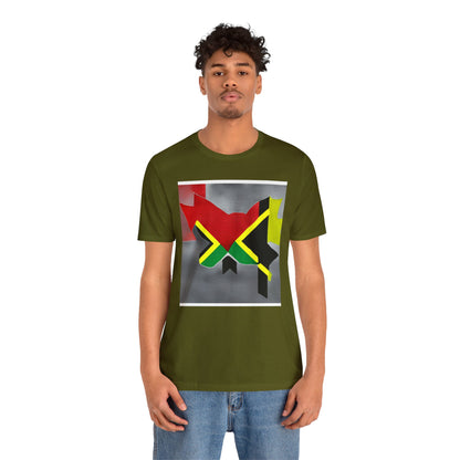 Unisex Jersey Short Sleeve Tee for Jamaicans-Canadians