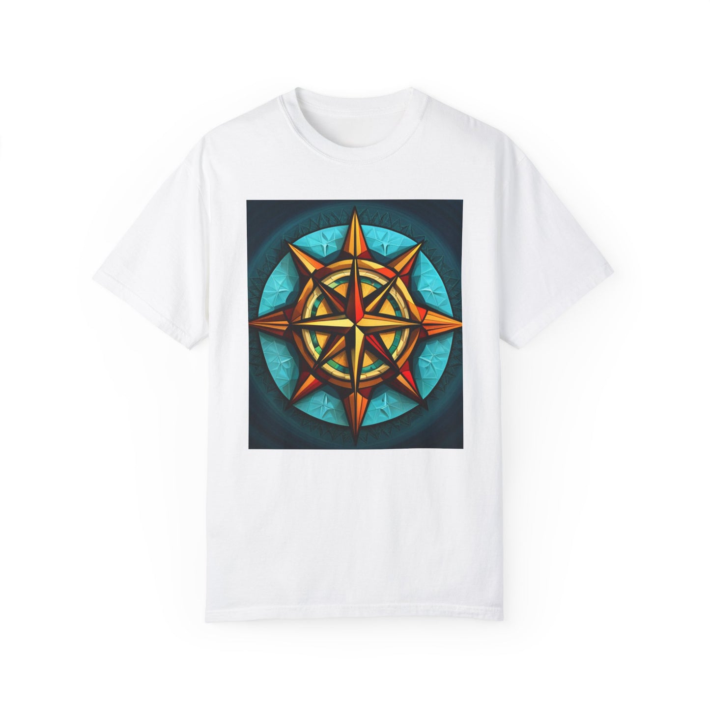 Calypso Compass Unisex Garment-Dyed T-shirt