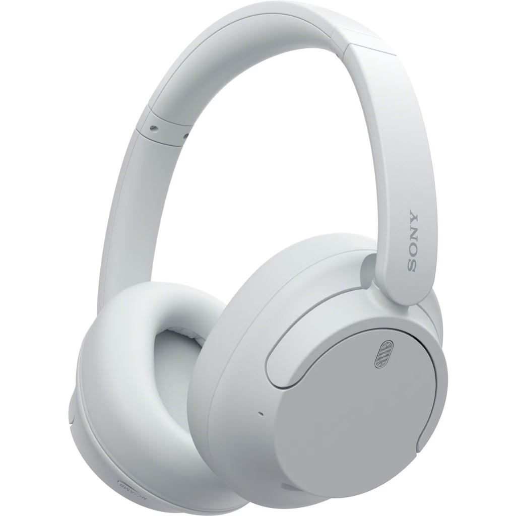 Аудио слушалки Over the Ear Sony WH-CH720N, Noise Cancelling, Wireless, Bluetooth, Multipoint connection, Microphone, Quick Charge, Автономия 35 ч, Бял (WHCH720NW.CE7)-0
