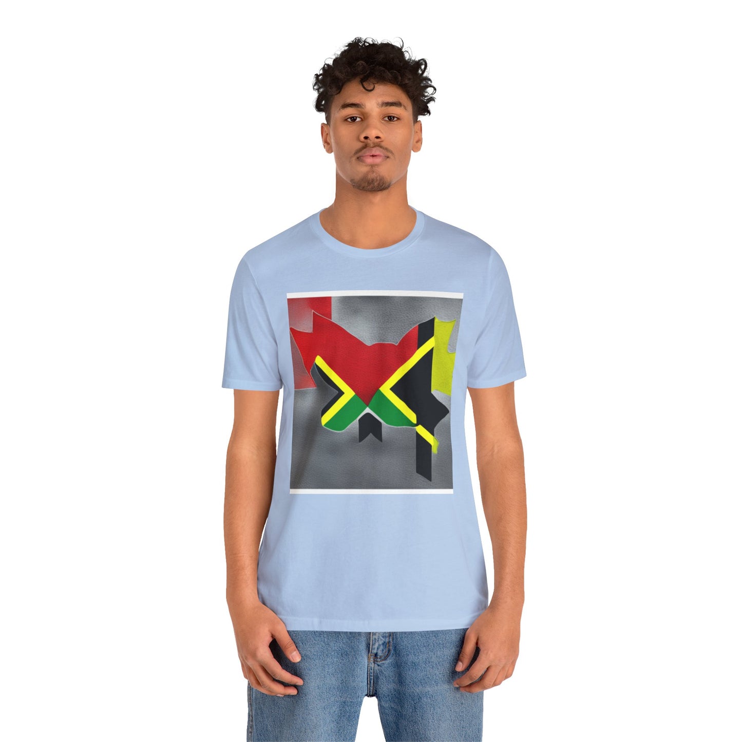 Unisex Jersey Short Sleeve Tee for Jamaicans-Canadians