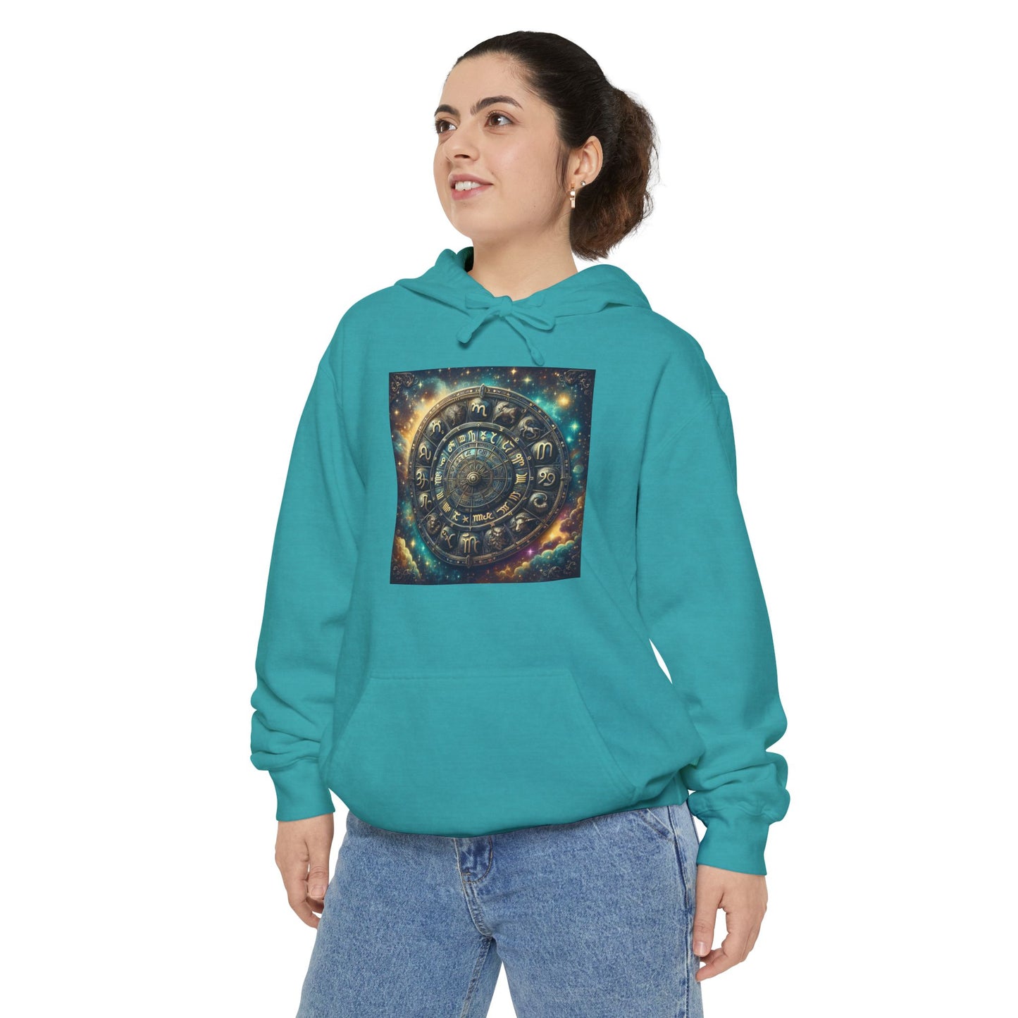 Zodiac Wheel Hoodie - Astrology Enthusiasts